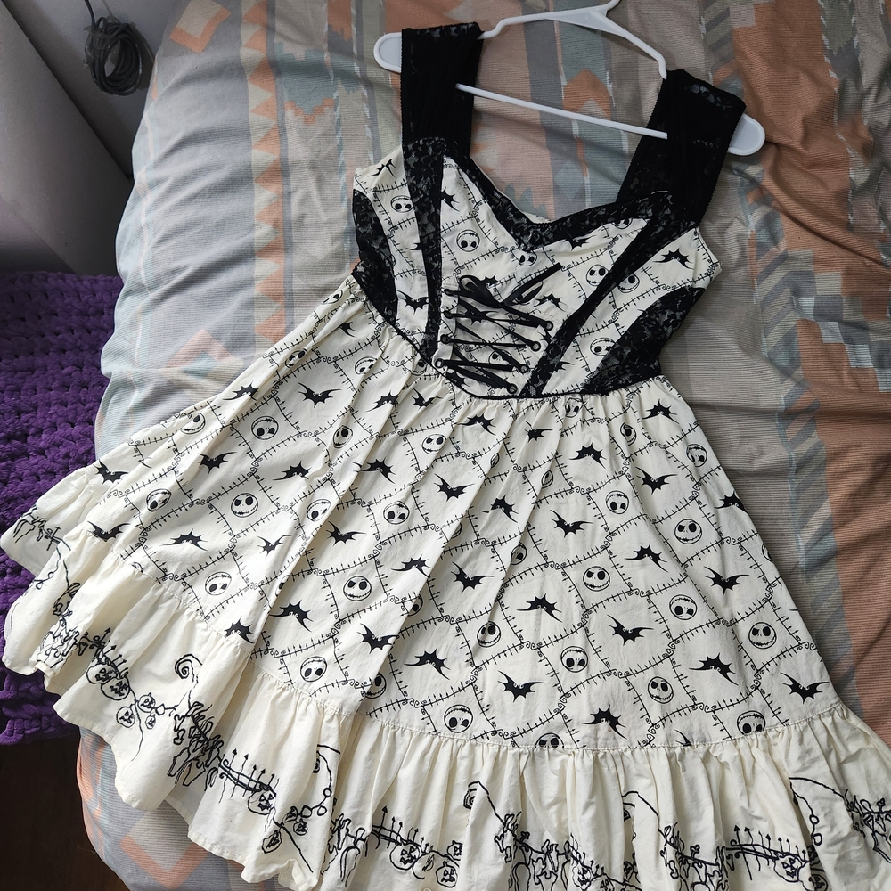 Nightmare Before Christmas Baby Doll Dress